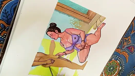 Adik ipar india yang seksi minum kencing dari kontol besar kakak ipar sambil kencing di tempat terbuka