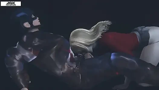 Captain and the Young Girl at Night Park - Hentai 3D Uncensored 08