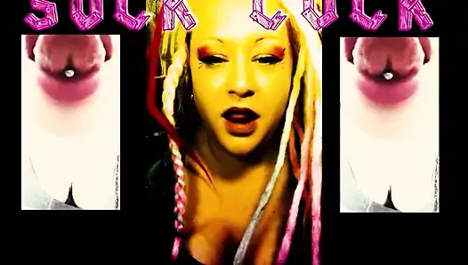 Be Mesmerized as You Are Encouraged to Suck Cock by Lana and the Shemales JOI for Bisexuals