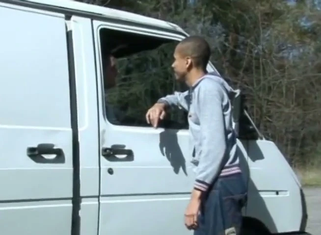 So nice threesome and blowjob in the car at the middle of the forest,Bad Boyz