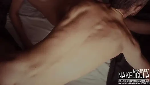 Romantic morning couple sex