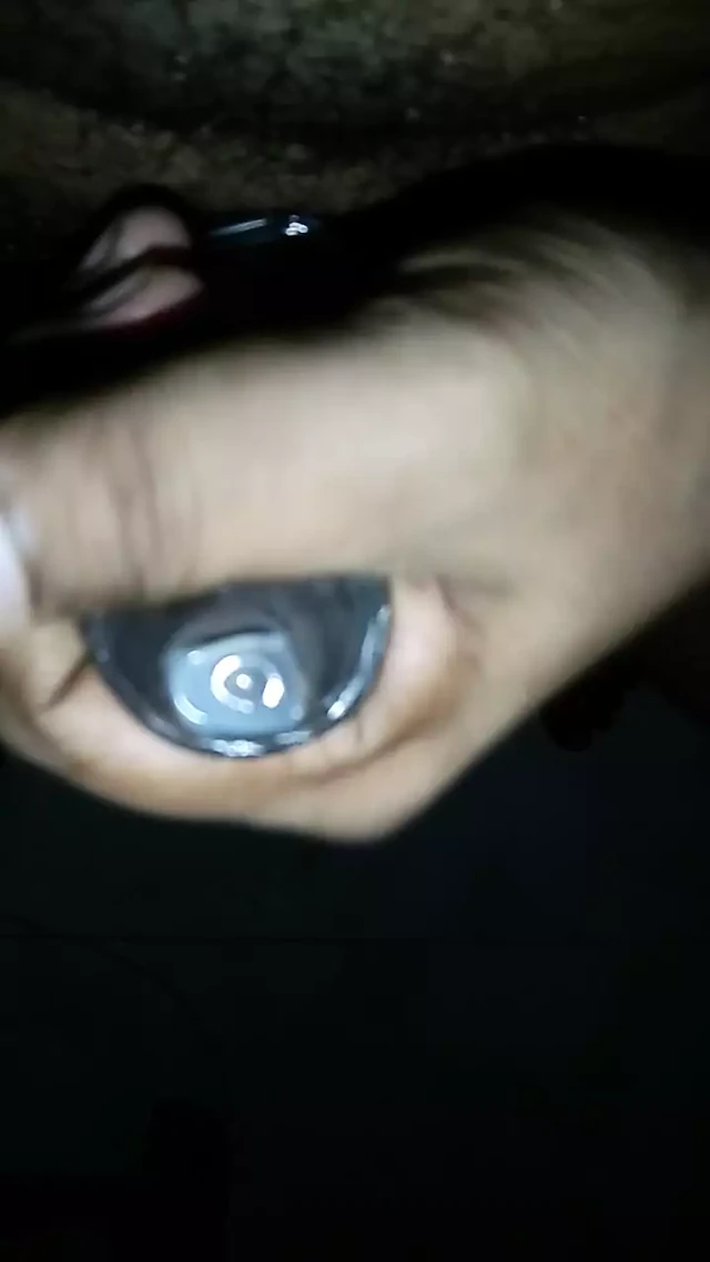 Mid Night Horny Gay Big Cock Condom Masturbation At Home Privately Part 02