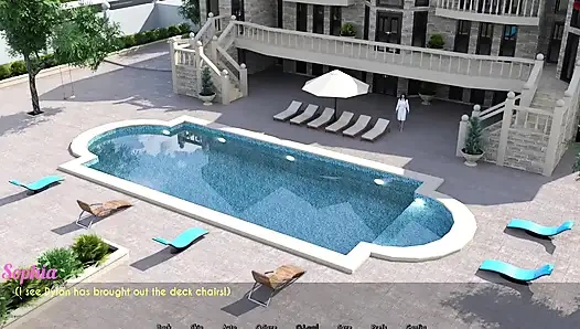 Awam - yüzme havuzu eğlencesi