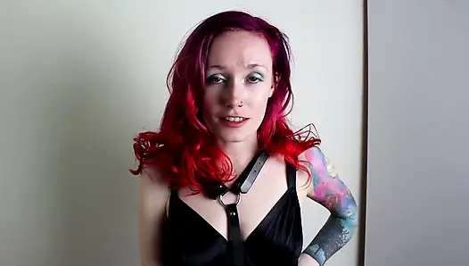 My Boyfriend and I Use Your Mouth Strap-on, Cock Sucking Training