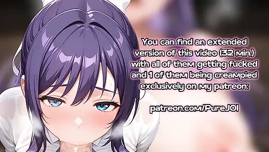 Mankitsu'lu kızlar özel bir hediye sundu (seks 31 talimatı)