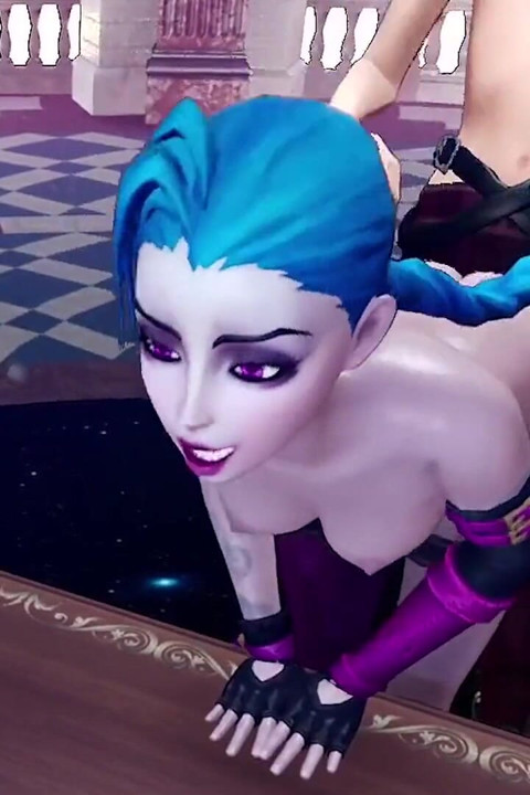 Arkadan jinx sikiyor - efsaneler ligi: 3 boyutlu porno parodi