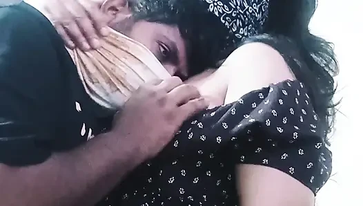 Couple making love and fun
