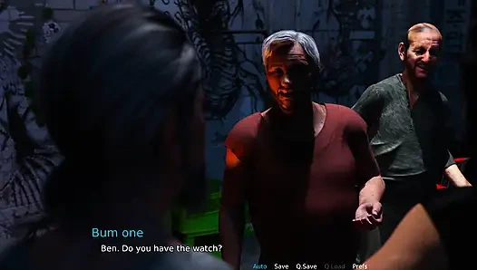 Anna heyecan verici sevgi 79 Anna serseri adama yardım etmek için kendini feda etti