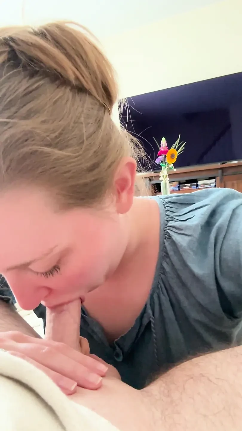 Slow and Sexy Blowjob From Wife