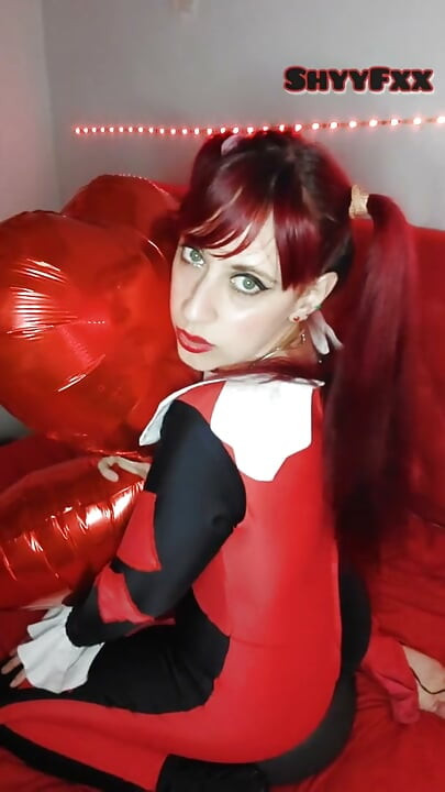 Shyyfxx Harley Quinn Celebrates Her Birthday and Sends the Joker to Her Neighbor JOI Roleplay