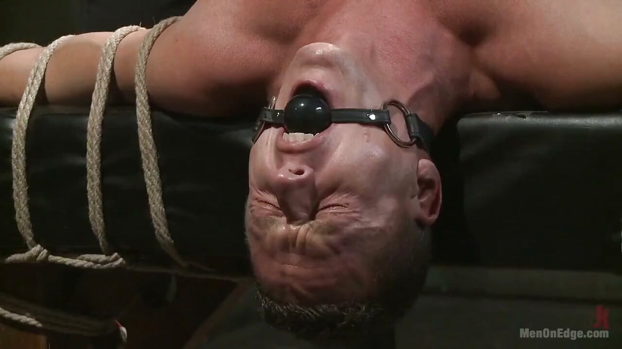 Muscled Jewel Thief Has His Uncut Cock Edged with the Mouth of Anubis