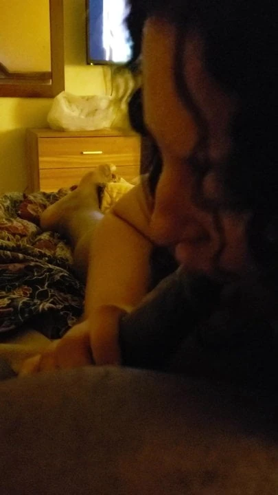 Chelsie loves sucking my dick