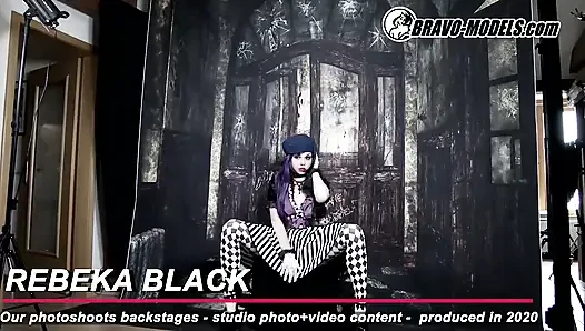 Pemotretan rebeka black 386-backstage - dewasa