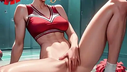 Beautiful cheerleader gets fucked after a class with her instructor, what a big ass and what big tits