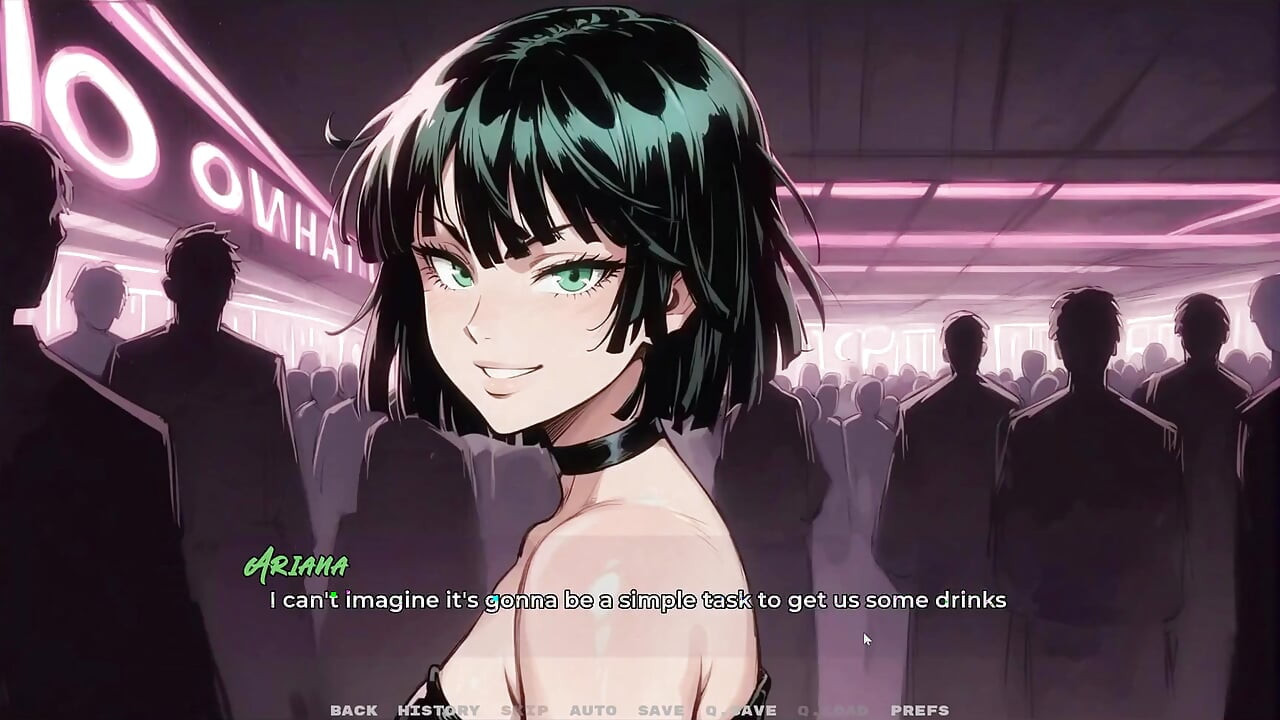 Moja nowa dziewczyna Hentai Tabu odc. 55 przyłapana na pocieraniu mojego wzwódzonego kutasa w klubie!