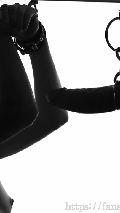 Creature wears a gigantic dildo as a gag | Clip 2