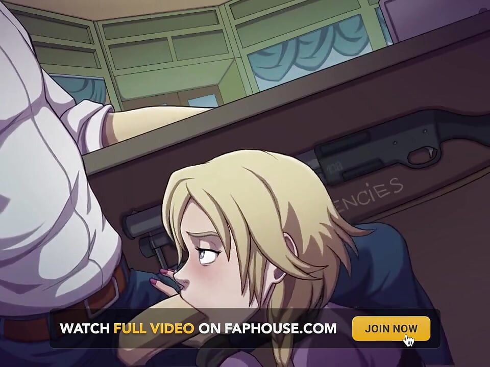 Witch Hunter - Part 7 Scenes - Slutty Librarian Blowjob Under the Desk by Loveskysanhentai