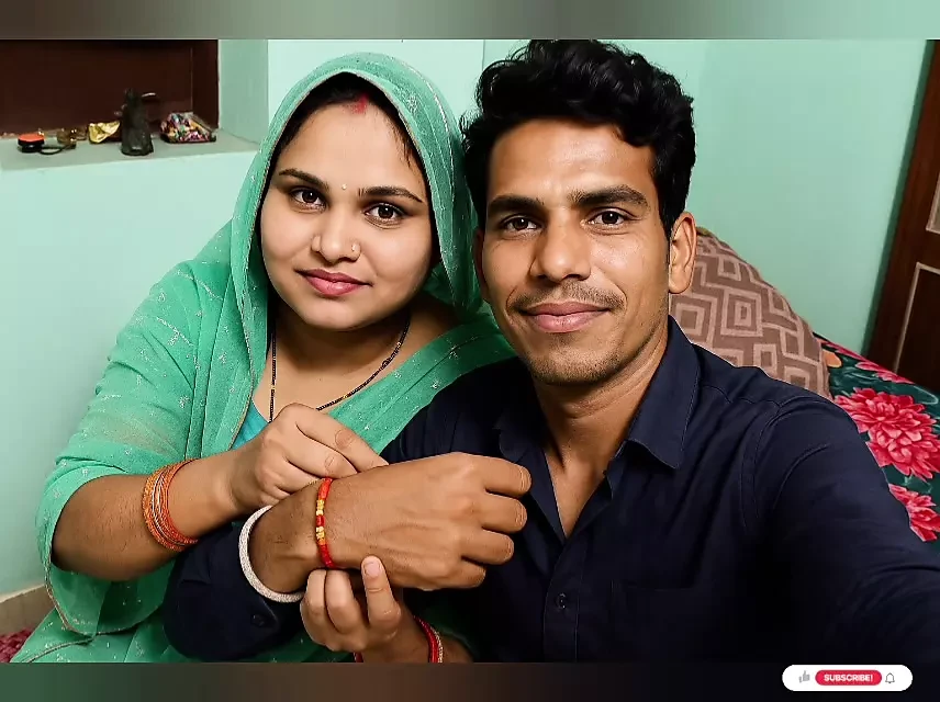 Rakhi Special-Soteli Behan ko godh me bitha kar bandhwayi rakhi By -Snapchat143