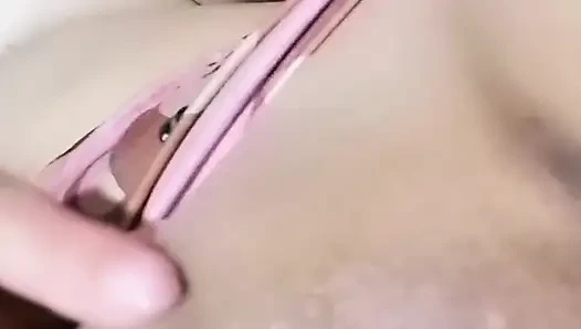 My stepdad sucks my tits