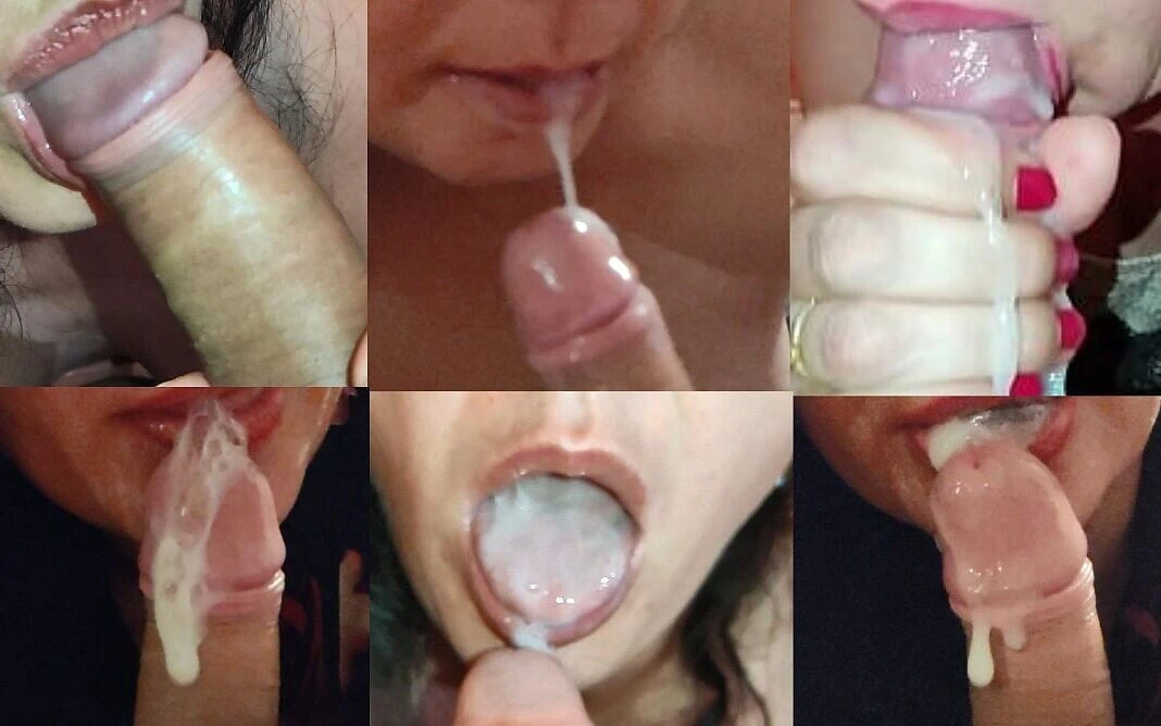 Ultimate compilation cum in mouth MILF. She enjoys squeezing out every drop of sperm