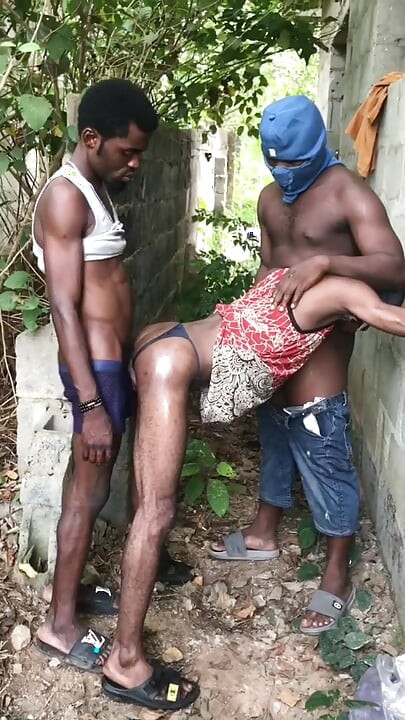 New Year Day Risky OutDoor sex