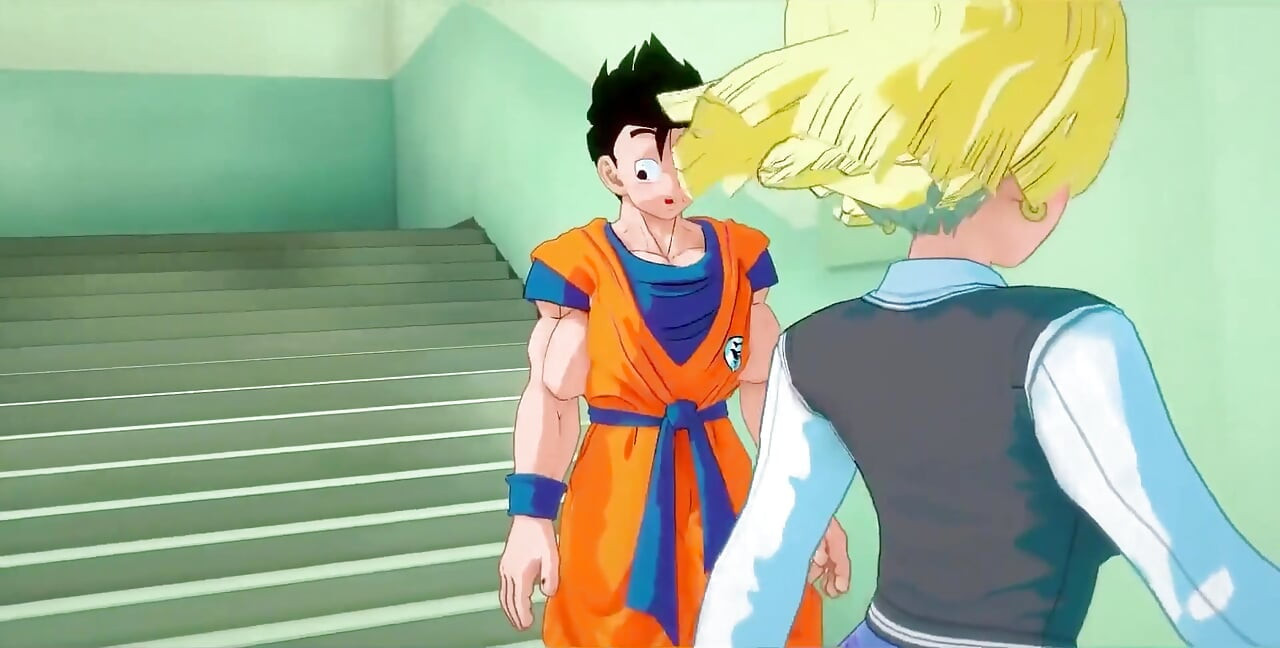 Dragon Ball Zex capitolul 2 | Partea 1 | Android 18 și Videl vor să o fută pe Gohan, dar..