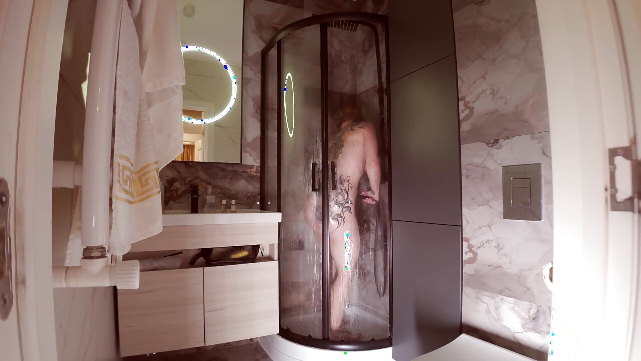 Andre Love, That Slut, Got Fucked Hard After Her Shower.
