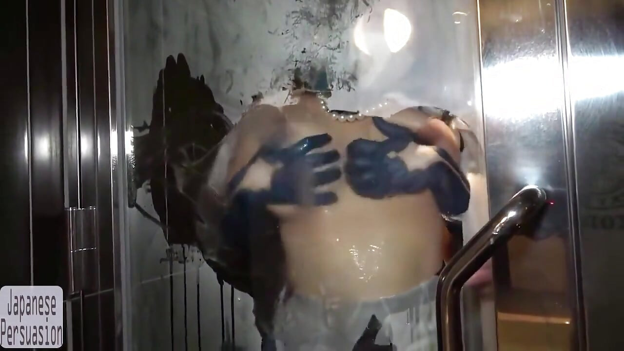 Slime Titsjob Fantasy Busty Cosplay Beauty Enjoys a Soft and Playful Foam Filled Moment