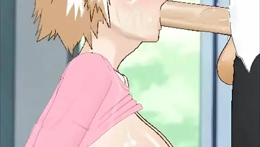 Mitsuki dankt ihm, dass er mit stiefsohn freund ist, indem er ihre kehle gefickt wurde
