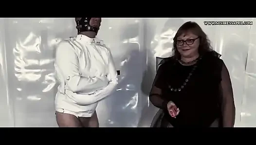 Dominatrix Mistress April - Slaves predicament - Psycho room - staaioplus