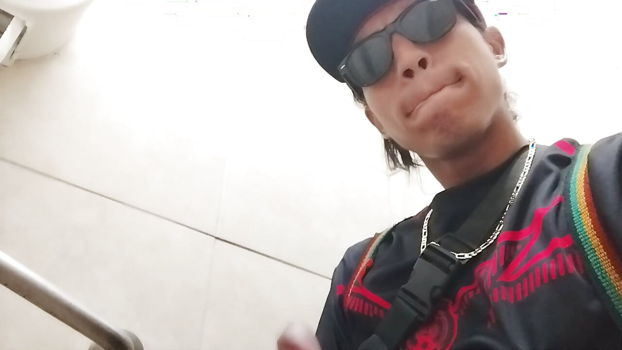 Daddy in Public Bathroom