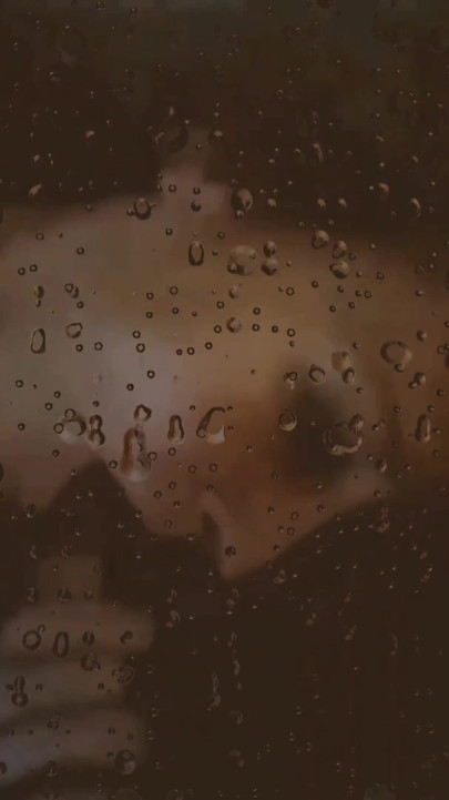 Mature Wife Enjoying Rainy Day (oldie Style)