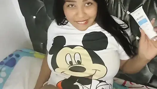Cewek semok kolombia rambut cokelat lagi asik tetangganya sendiri!!