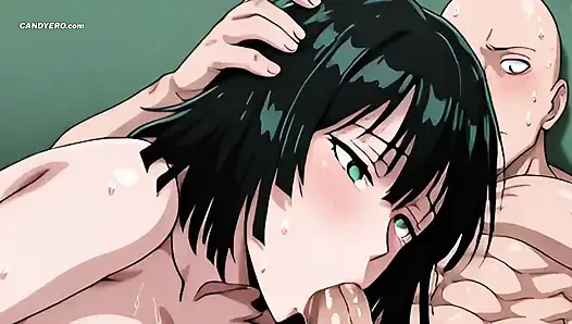 Saitama Pounded Fubuki Harder Than Any Monster – and She Loved Every Inch ( AI Generated )
