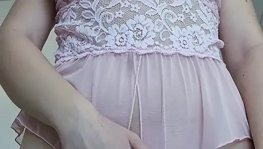 POV: Russischer dirtytalk - milf mit dicken titten kann es kaum erwarten, zu passen, wenn sie ihre fotze sauber leckt