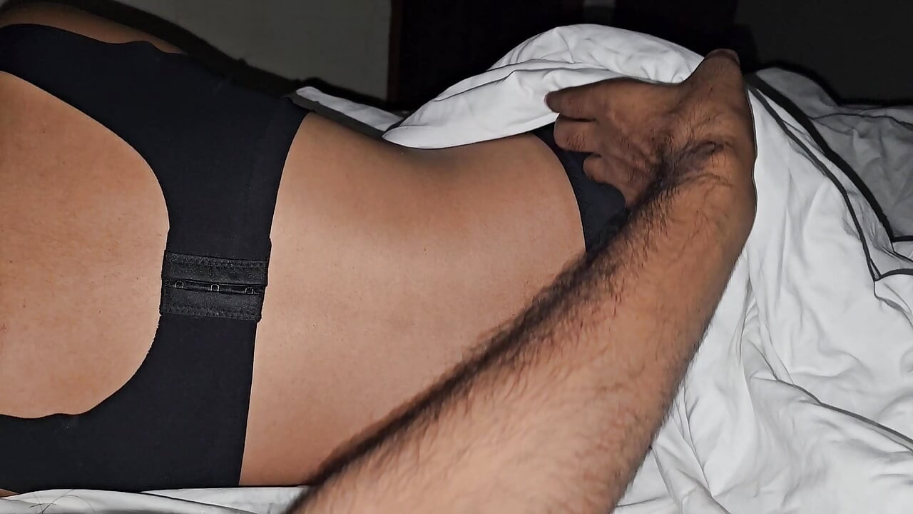 Sharing Room with stepsister turn into a Rough sex