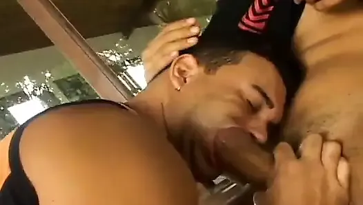 Lustful stud swallows BF's cum after hardcore anal pounding