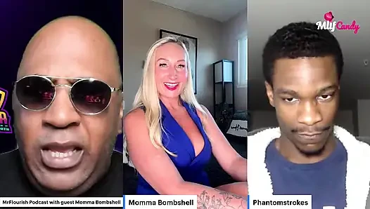 Mrflourish Podcast an Evening Affair with Guest Momma Bombshell