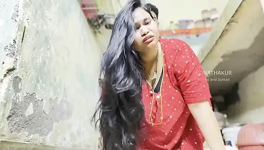 Beautiful Mami Seduced Me While Cooking in Kitchen - Hot Sex