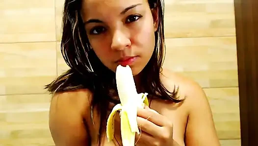 Trauen sie, mit mir etwas Süßes und Saftiges zu schmecken?