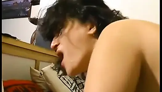 First Anal Casting Couch of a Naughty Couple with a Chubby Housewife