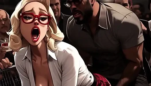 Sexy College Girl's First Concert Never Seems to End