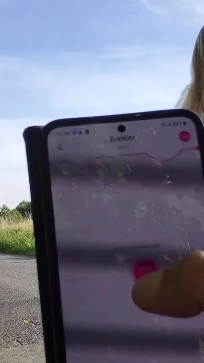 Spectacular moment from "Remote controlled vibrator while exercising in public ends with hot anal"