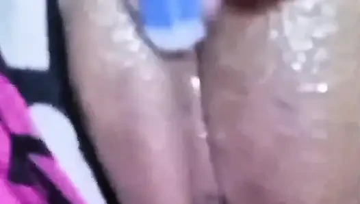 Colombian Latina Masturbates and Touches Her Big Tits
