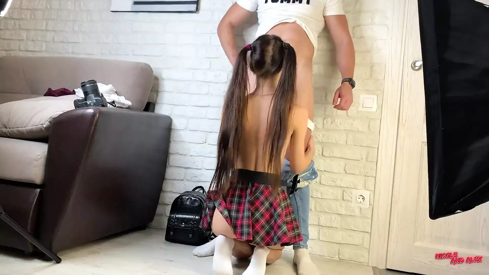 I Came to a Photo Shoot - Photographer Fucked Nicole and Alex