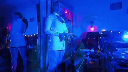 Göttin eva latex-domina domina solo-fetischspielzeug fickt BDSM Absätze pvc-dicker arsch MILF