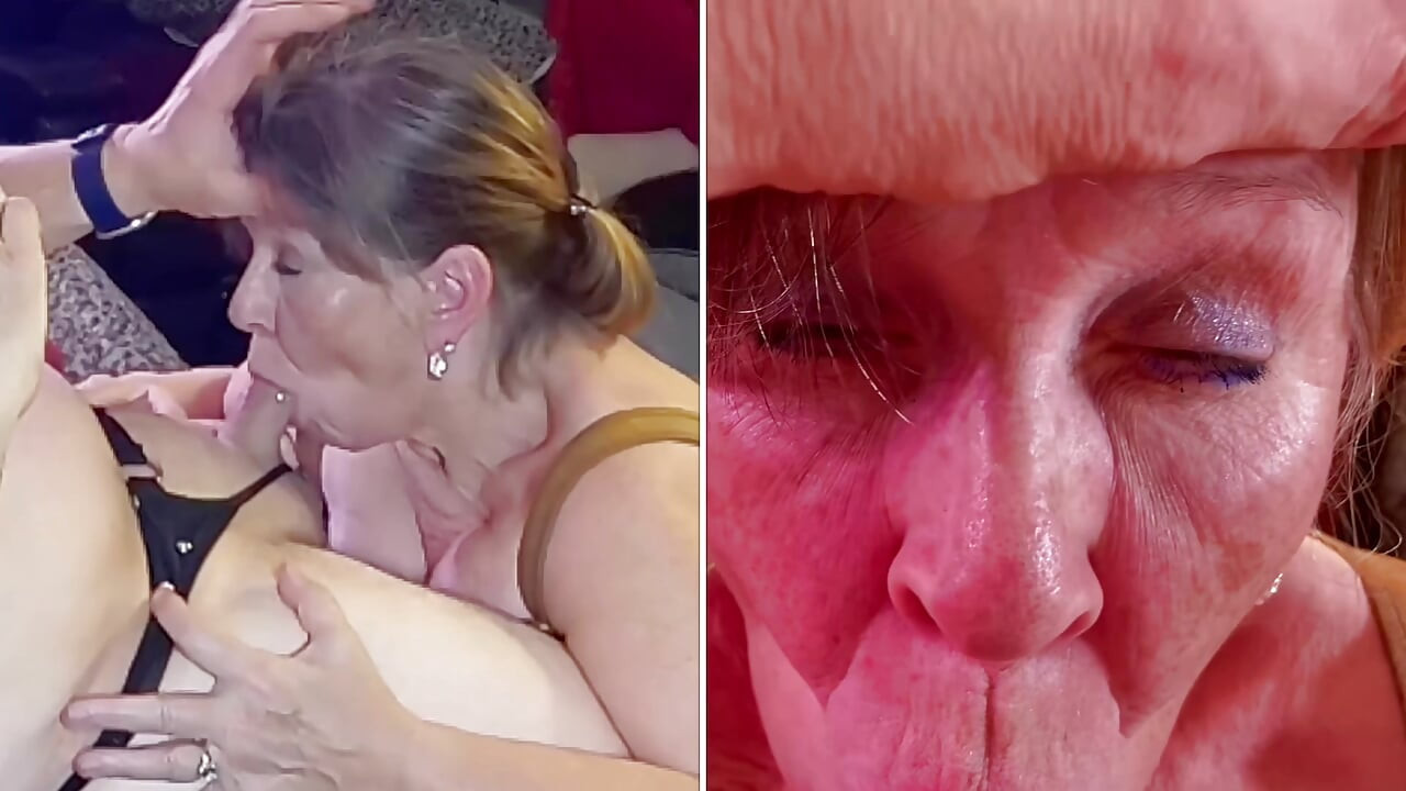 Mormor Bambi: Deep Throating, Cocksucking GILF