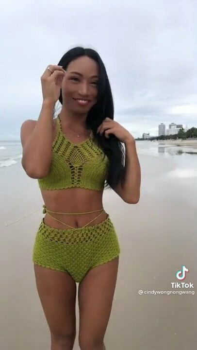 Happy ladyboy
