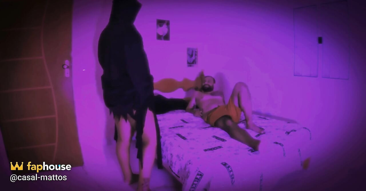 Halloween: Ghostface Wanted to Fuck His Ass, but He Flipped It and Filled Her Hole