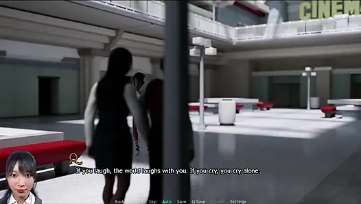 Anzeige # 7 Lucy und ich buchten unser Self in einem Hotel.